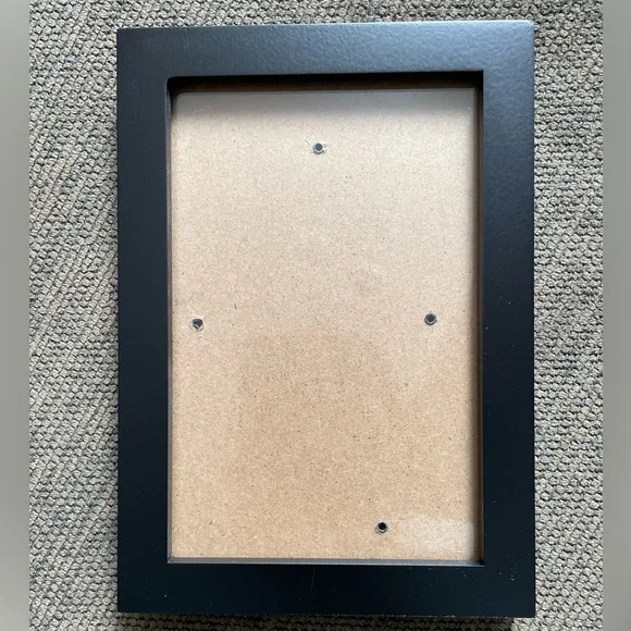 NWT Mainstays 4x6 inch Black 0.5" Gallery Wall Picture Frame - Picture 5 of 8